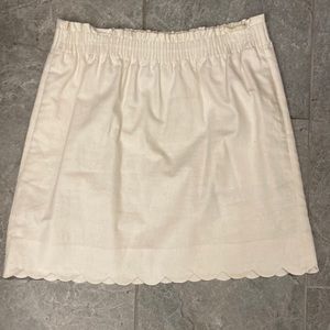 Women’s J.CREW Scalloped Skirt.